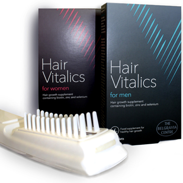 Hair Growth Boosters for Men and Women - Hair Vitalics Lasercomb