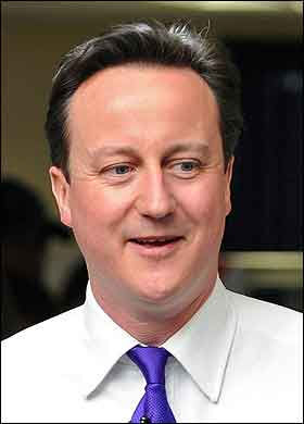 David Cameron High forehead the Belgravia Centre
