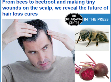 Jonny Harris MD of The Belgravia Centre Hair Loss Clinics Talks Hair Loss Treatments of the Future in the Mail Online