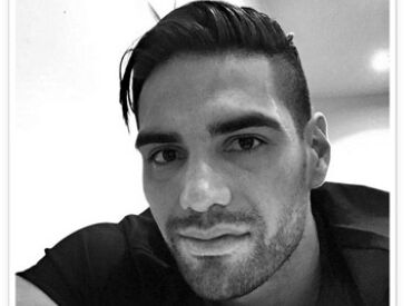 Falcao Shows Early Signs of Thinning Around his Hairline in Instagram Haircut Photo