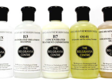 Belgravia Centre Hair Care Range Paraben Free Shampoos and Conditioners