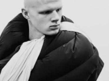 Rick Owens Sam Collet Alopecia Bald Model