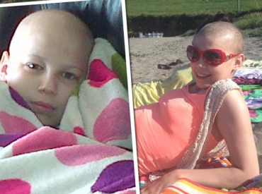 Inspirational teenager Maria Walton ditches wig after chemotherapy hair loss