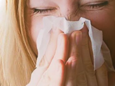 sneeze hay fever hayfever ill cold flu health