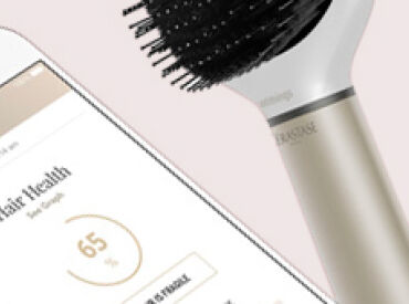 Hair Coach Smartphone App Hairbrush