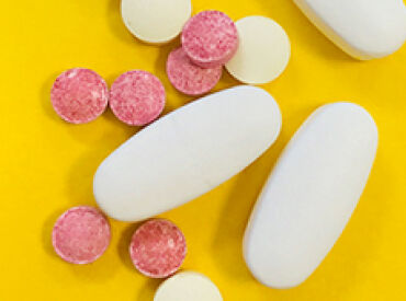 vitamin tablets nutrition food supplement