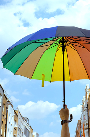 umbrella scalp protection shade rain weather