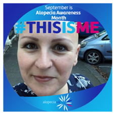 Alopecia UK alopecia awareness month September 2018 This Is Me Twibbon