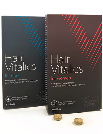 Hair Vitalics Belgravia Centre Hair Growth Supplement Women Men