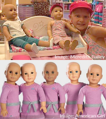 American Girl Releases Bald Dolls to Help Children with Hair Loss