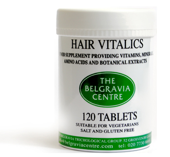 Hair Vitalics - Dietary Supplements for Hair Health from The Belgravia Centre