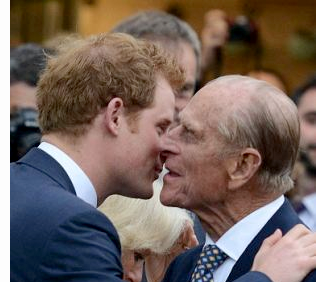 Prince Harry and Prince Philip Both have Thinning Crowns