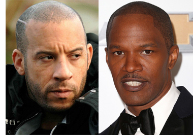 Vin Diesel and Jamie Foxx Have the Most Requested Hairlines for Scalp Tattoos