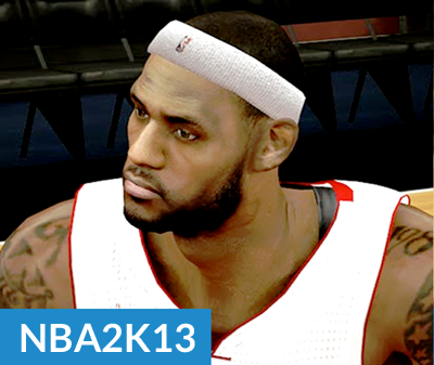 NBA2k13 - Computer Game Reflects LeBron James' Changing Hairline