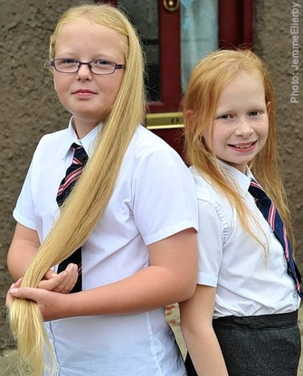 Girl Gifts Her Long Hair to Friend with Alopecia - The Belgravia Centre Hair Loss Blog