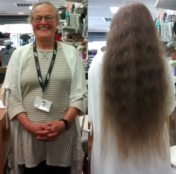 Pensioner, Elaine Giannone, Will Shave Her Waist Length Hair For Charity, Headway
