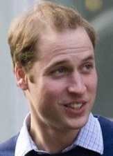 The Daily Mail said Prince William's receding and patchy hairline was obvious