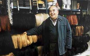 Justino Delgado Exports Hair & Has Seen a Rise in the Number of Spanish Selling Their Hair.