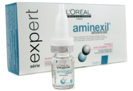 Aminexil is produced by cosmetic company L'Oreal and unproven for hair loss