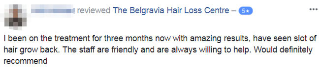facebook review male pattern hair loss the belgravia centre aa 18 12 2017
