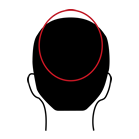 At the back/vertex area